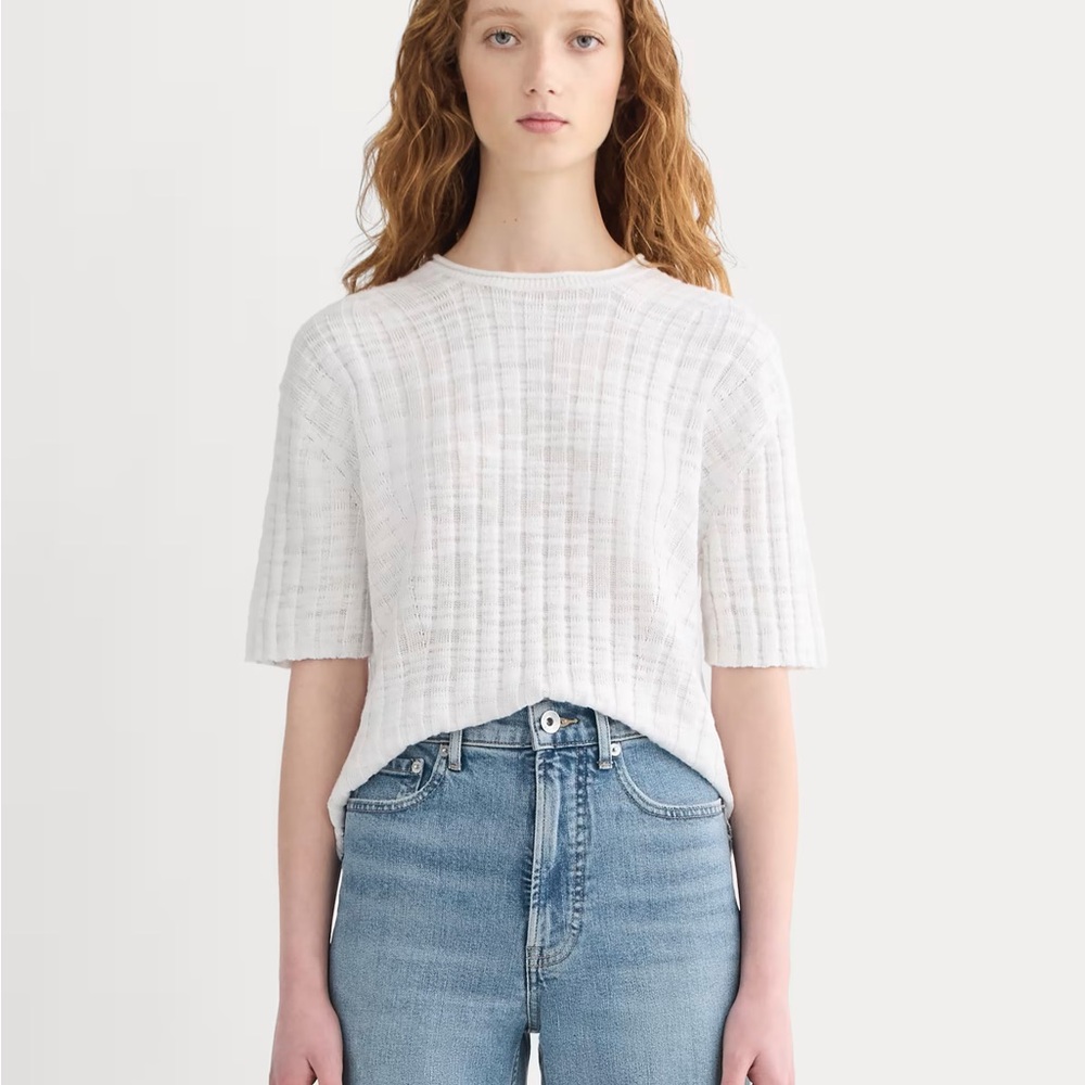 Everlane Oversized Tee in Cotton Linen